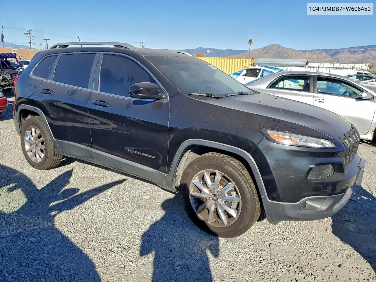 1C4PJMDB7FW606450 2015 Jeep Cherokee Limited