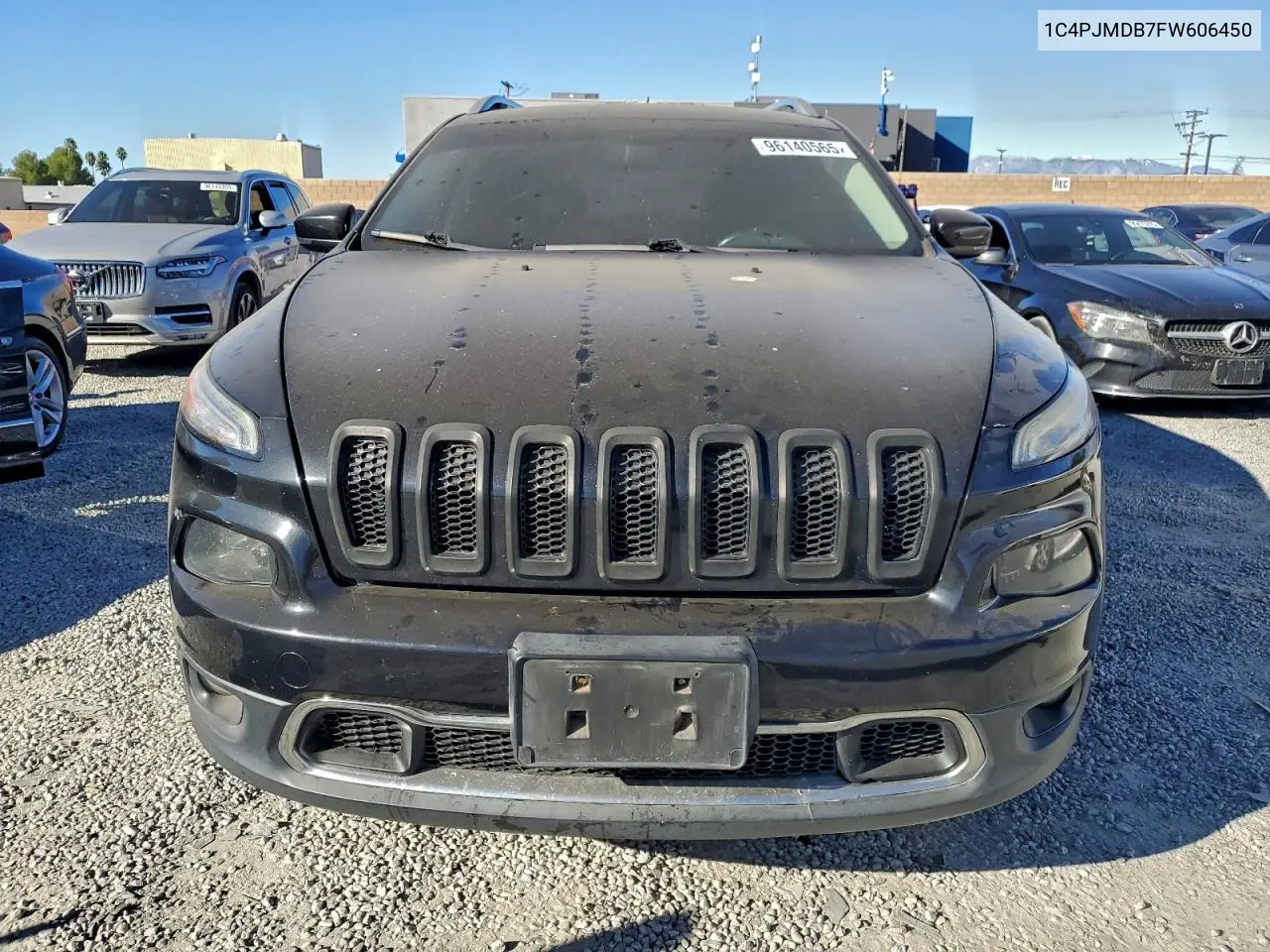 1C4PJMDB7FW606450 2015 Jeep Cherokee Limited