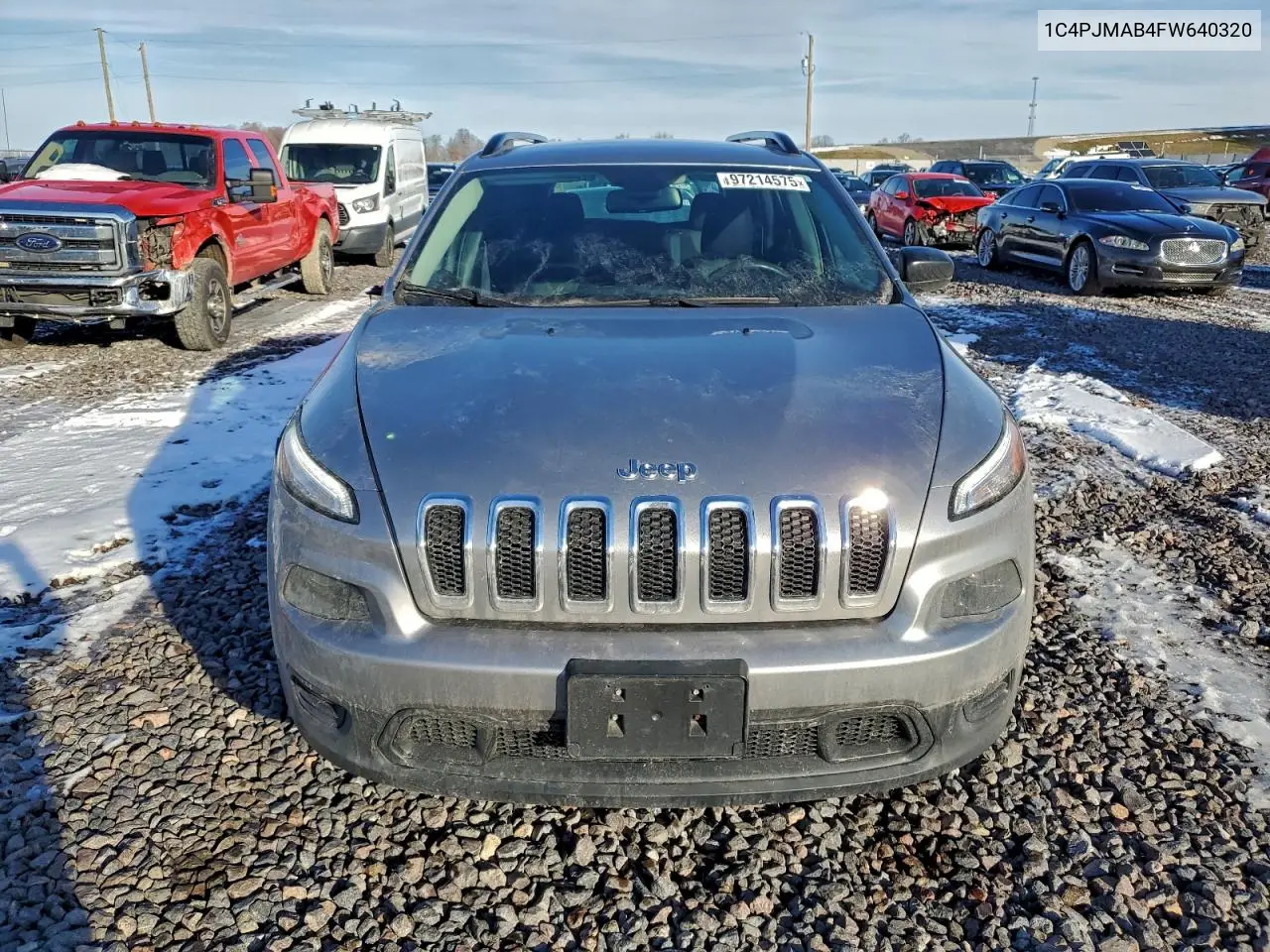 1C4PJMAB4FW640320 2015 Jeep Cherokee Sport