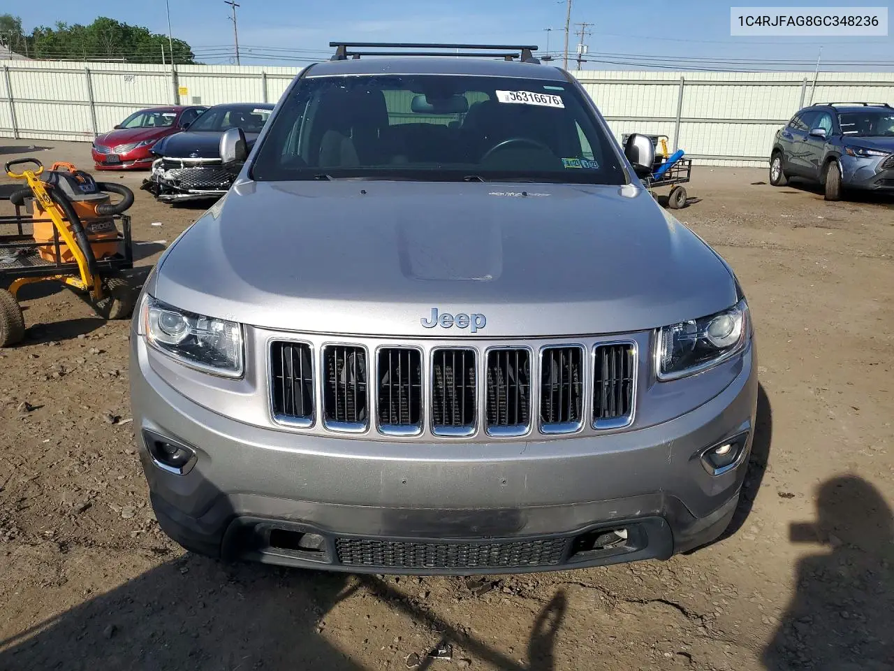 1C4RJFAG8GC348236 2016 Jeep Grand Cherokee Laredo