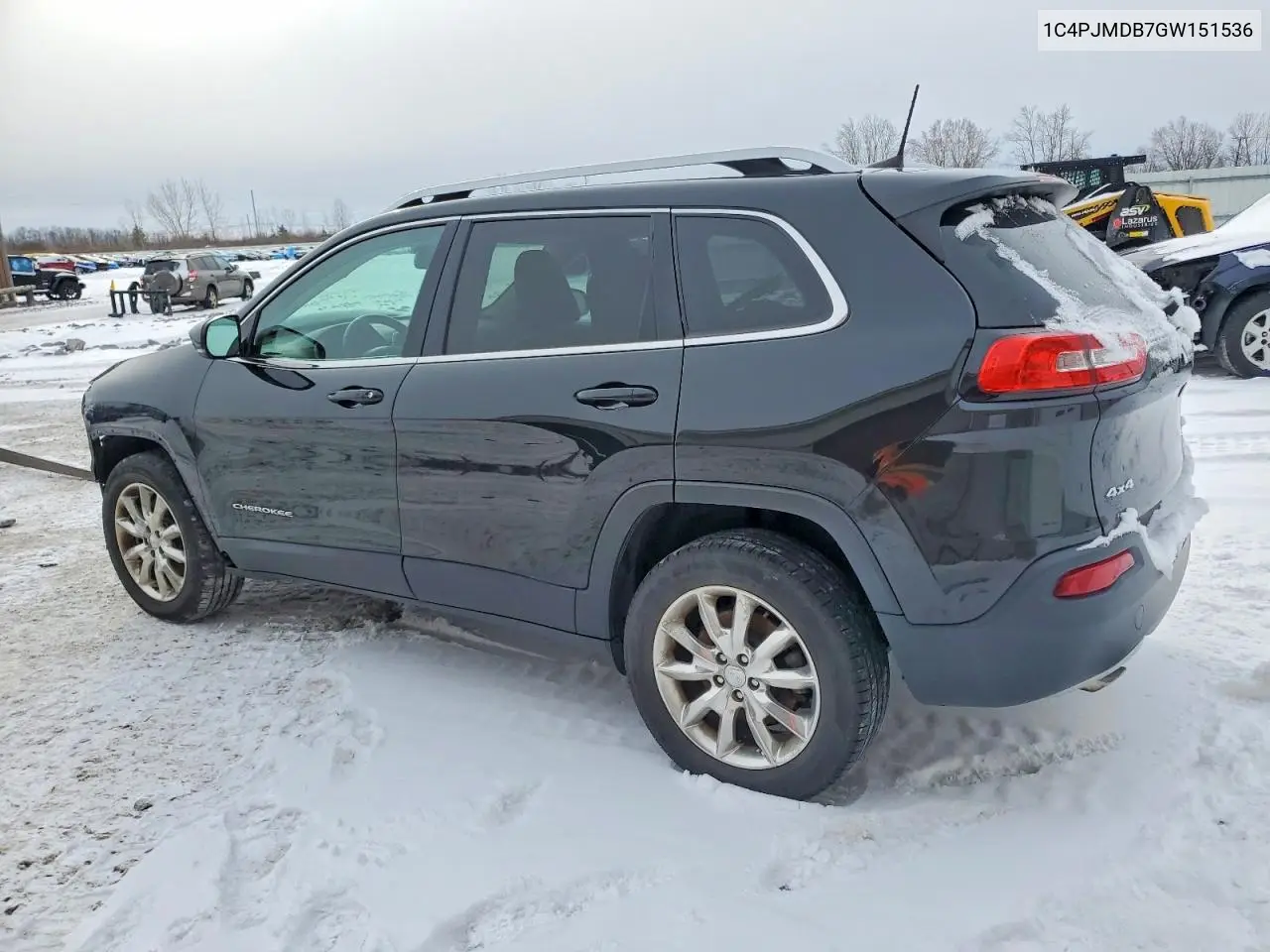 1C4PJMDB7GW151536 2016 Jeep Cherokee Limited