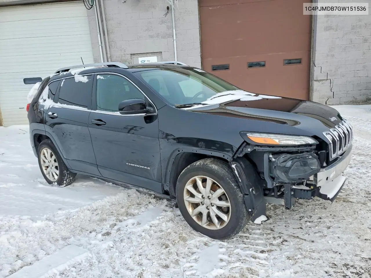 1C4PJMDB7GW151536 2016 Jeep Cherokee Limited