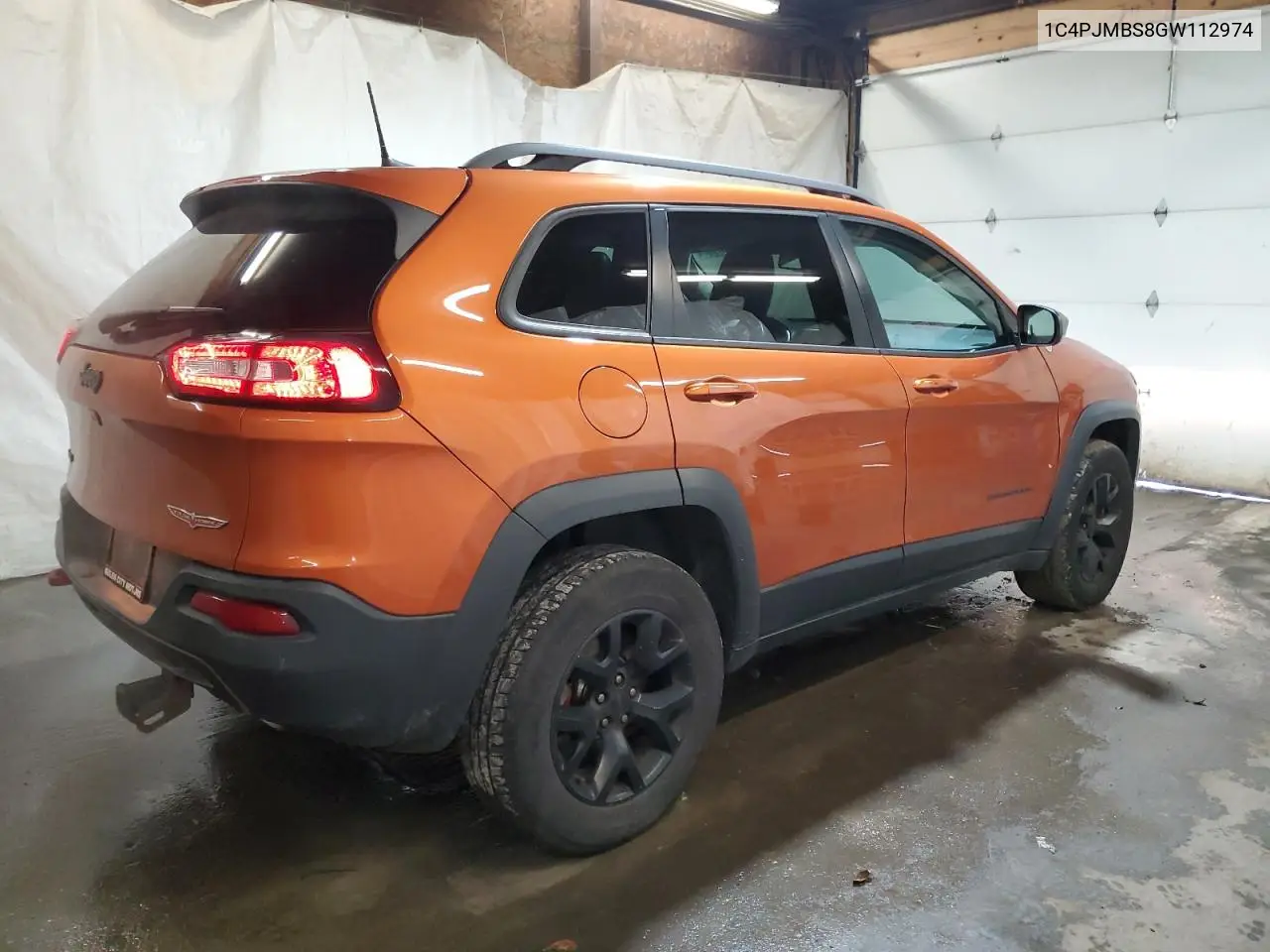 1C4PJMBS8GW112974 2016 Jeep Cherokee Trailhawk