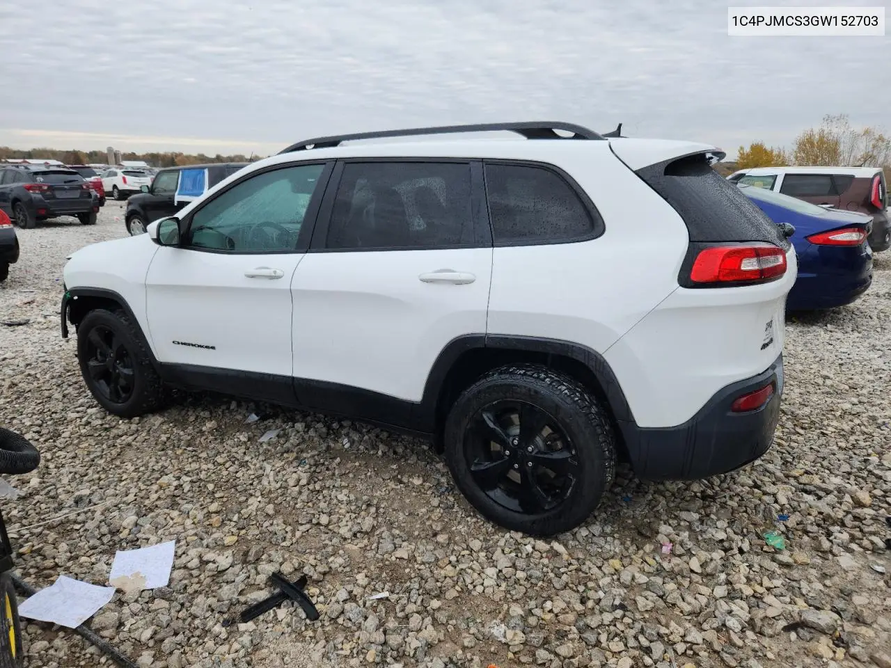 1C4PJMCS3GW152703 2016 Jeep Cherokee Latitude