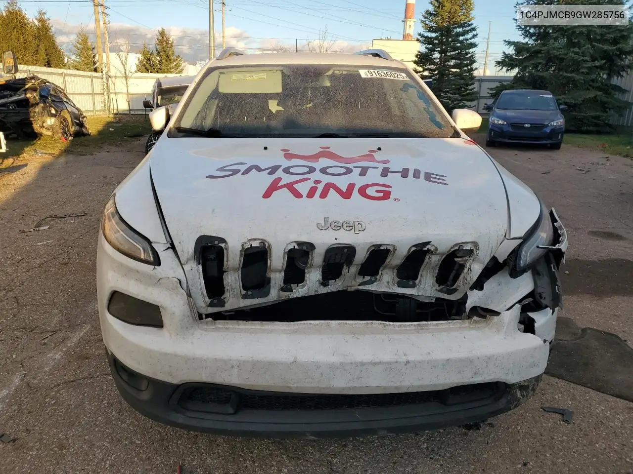 1C4PJMCB9GW285756 2016 Jeep Cherokee Latitude