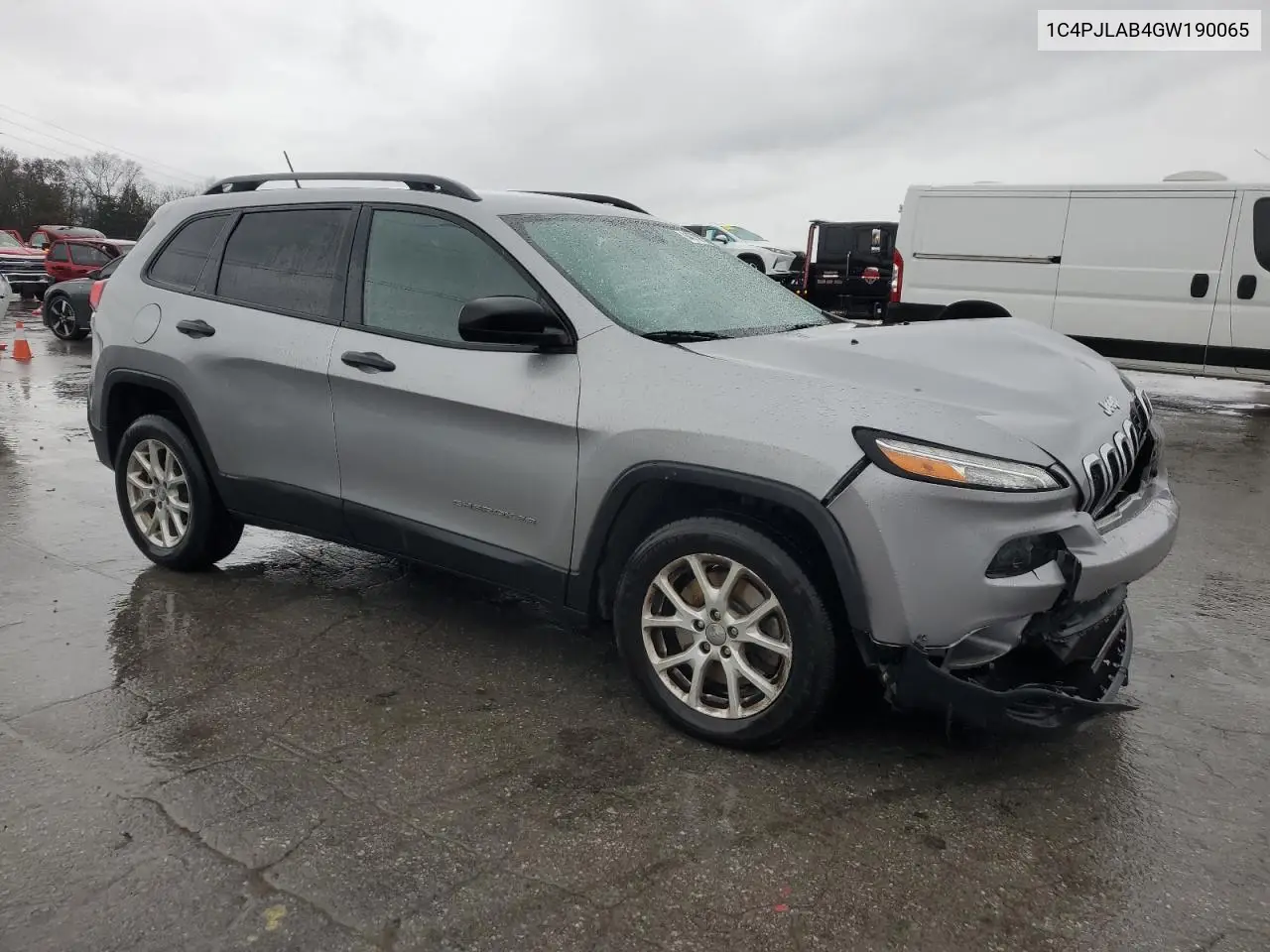1C4PJLAB4GW190065 2016 Jeep Cherokee Sport