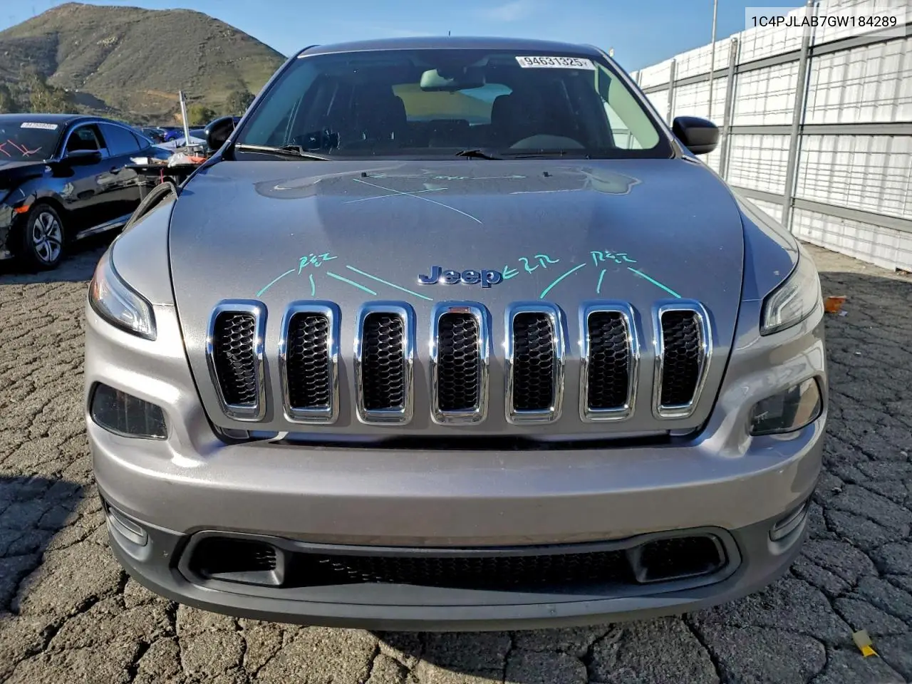 1C4PJLAB7GW184289 2016 Jeep Cherokee Sport