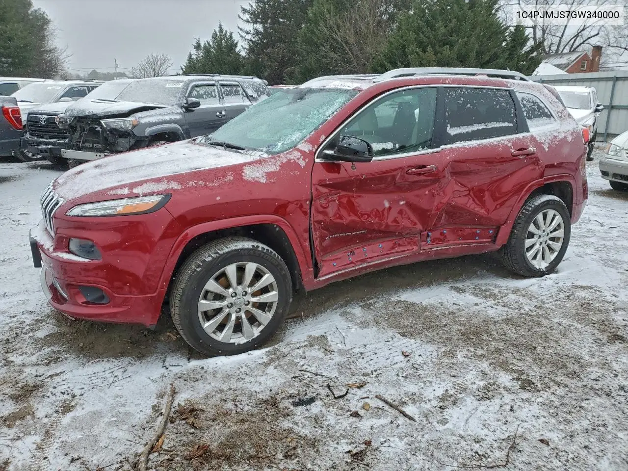 1C4PJMJS7GW340000 2016 Jeep Cherokee Overland