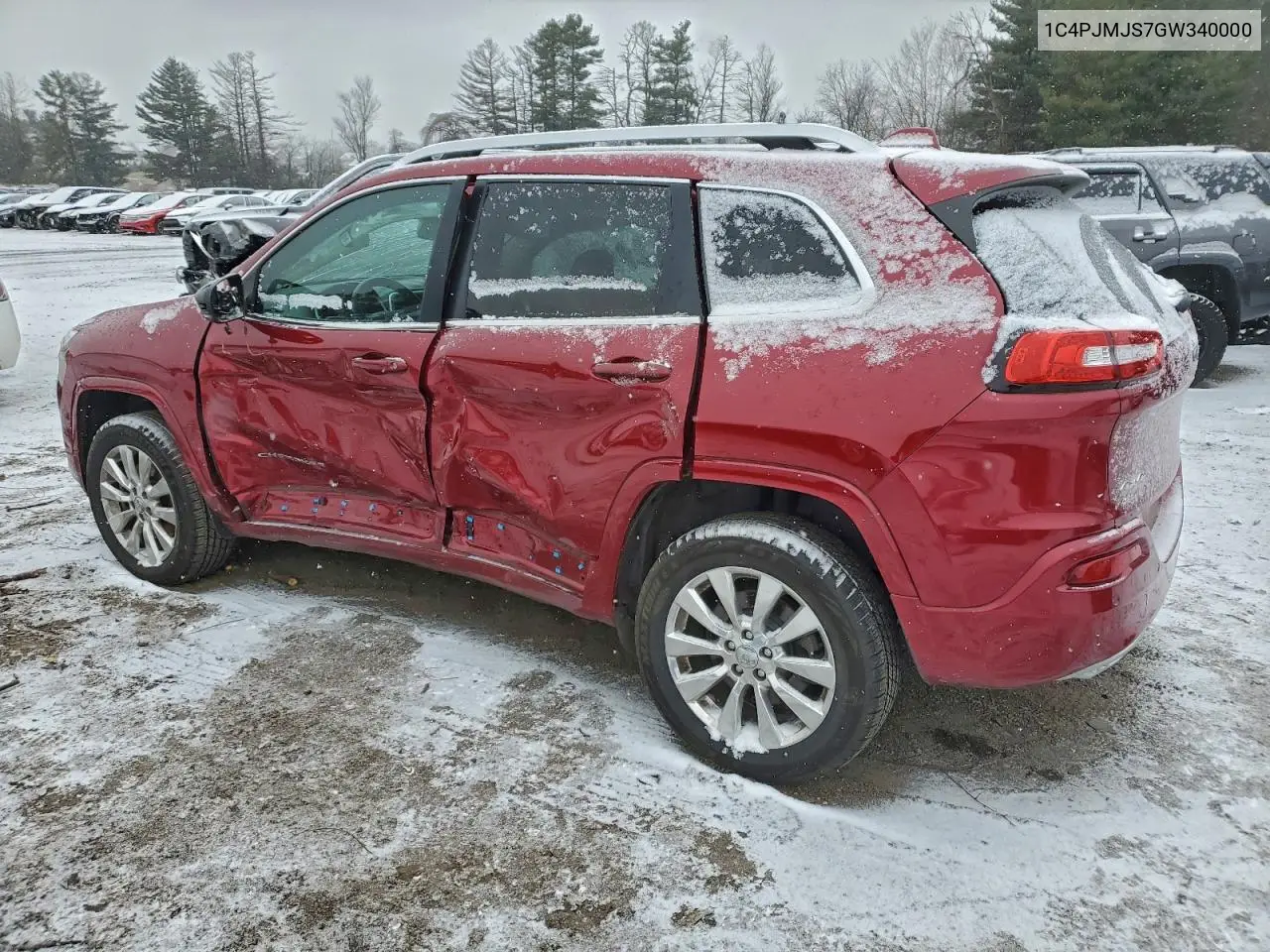 1C4PJMJS7GW340000 2016 Jeep Cherokee Overland