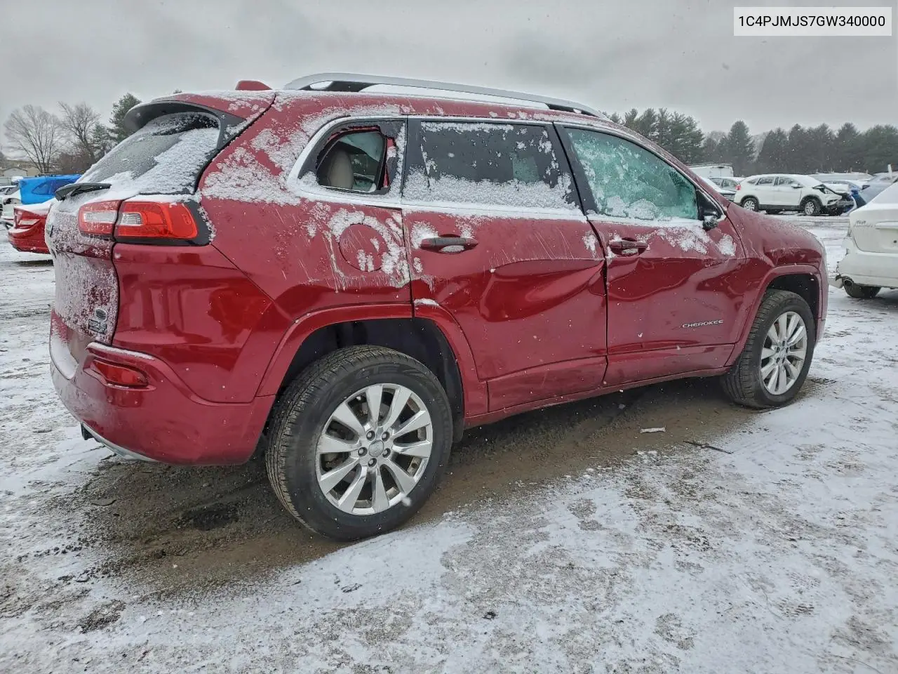 1C4PJMJS7GW340000 2016 Jeep Cherokee Overland