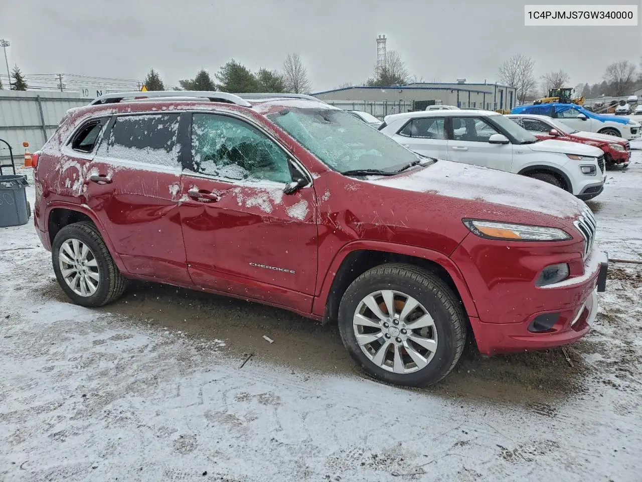 1C4PJMJS7GW340000 2016 Jeep Cherokee Overland
