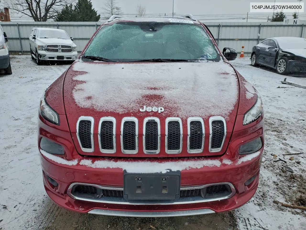 1C4PJMJS7GW340000 2016 Jeep Cherokee Overland