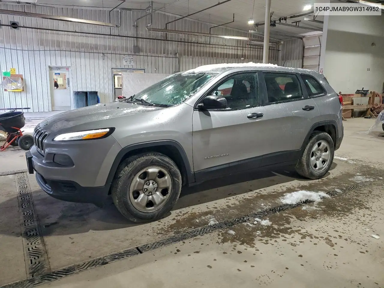 1C4PJMAB9GW314952 2016 Jeep Cherokee Sport