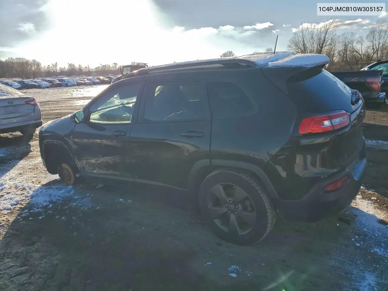 1C4PJMCB1GW305157 2016 Jeep Cherokee Latitude