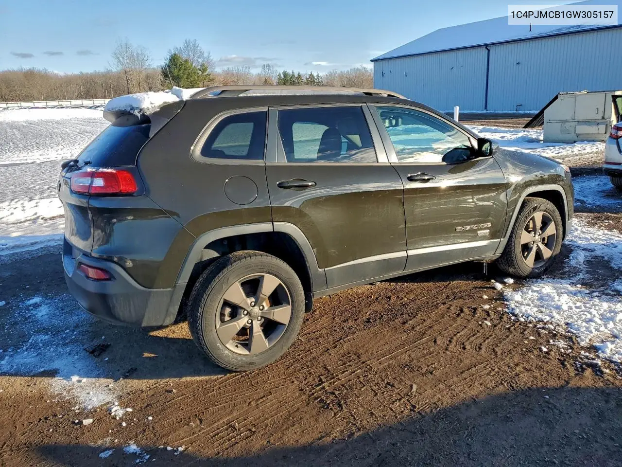 1C4PJMCB1GW305157 2016 Jeep Cherokee Latitude