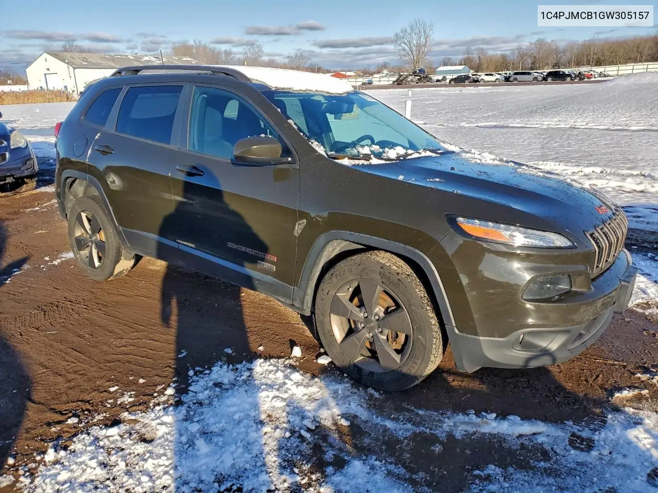1C4PJMCB1GW305157 2016 Jeep Cherokee Latitude