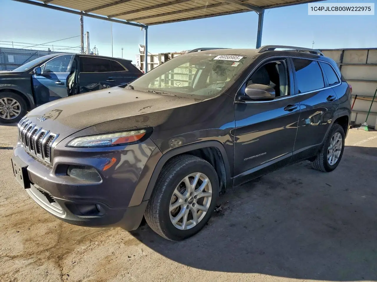 1C4PJLCB0GW222975 2016 Jeep Cherokee Latitude