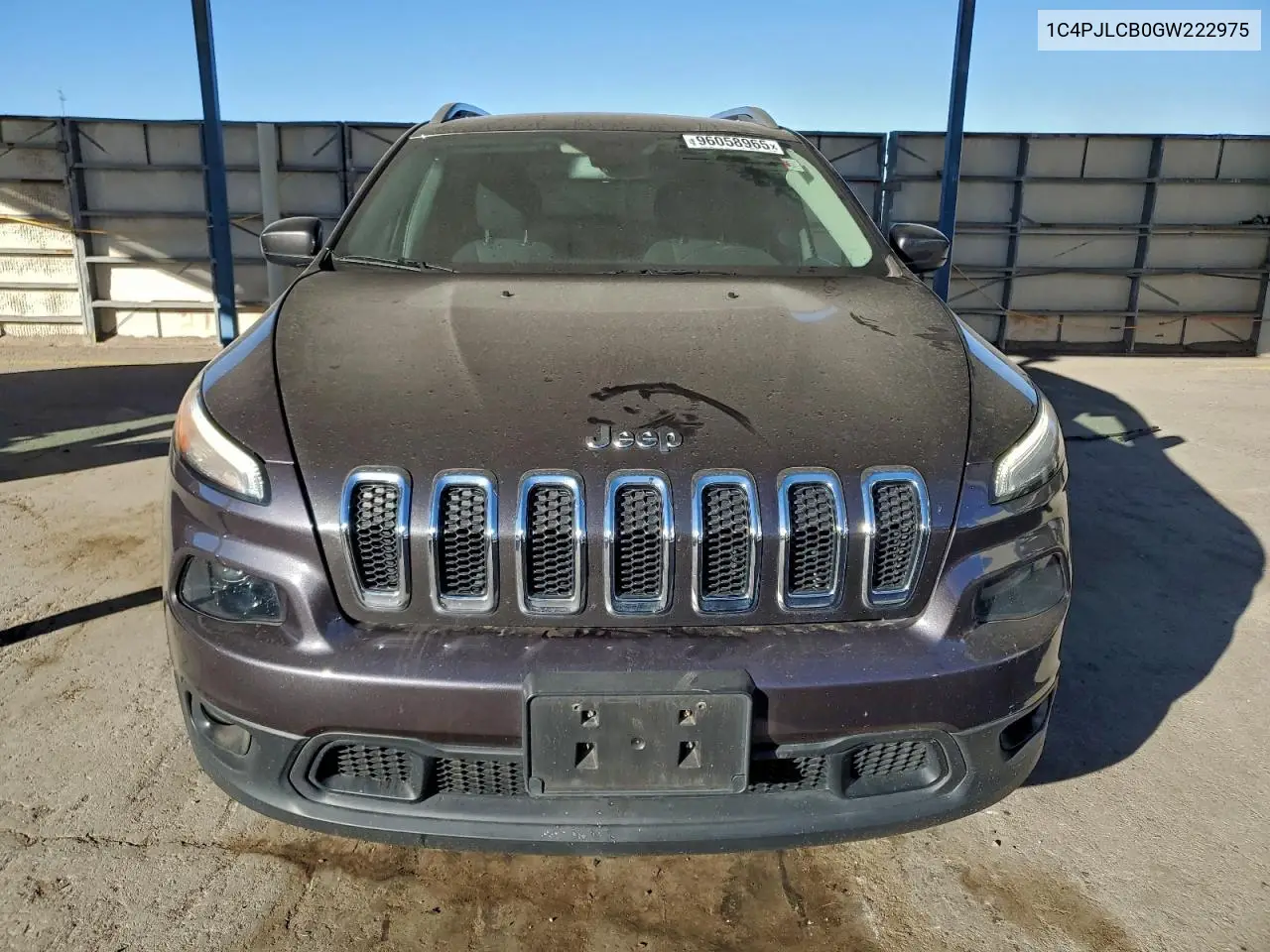 1C4PJLCB0GW222975 2016 Jeep Cherokee Latitude
