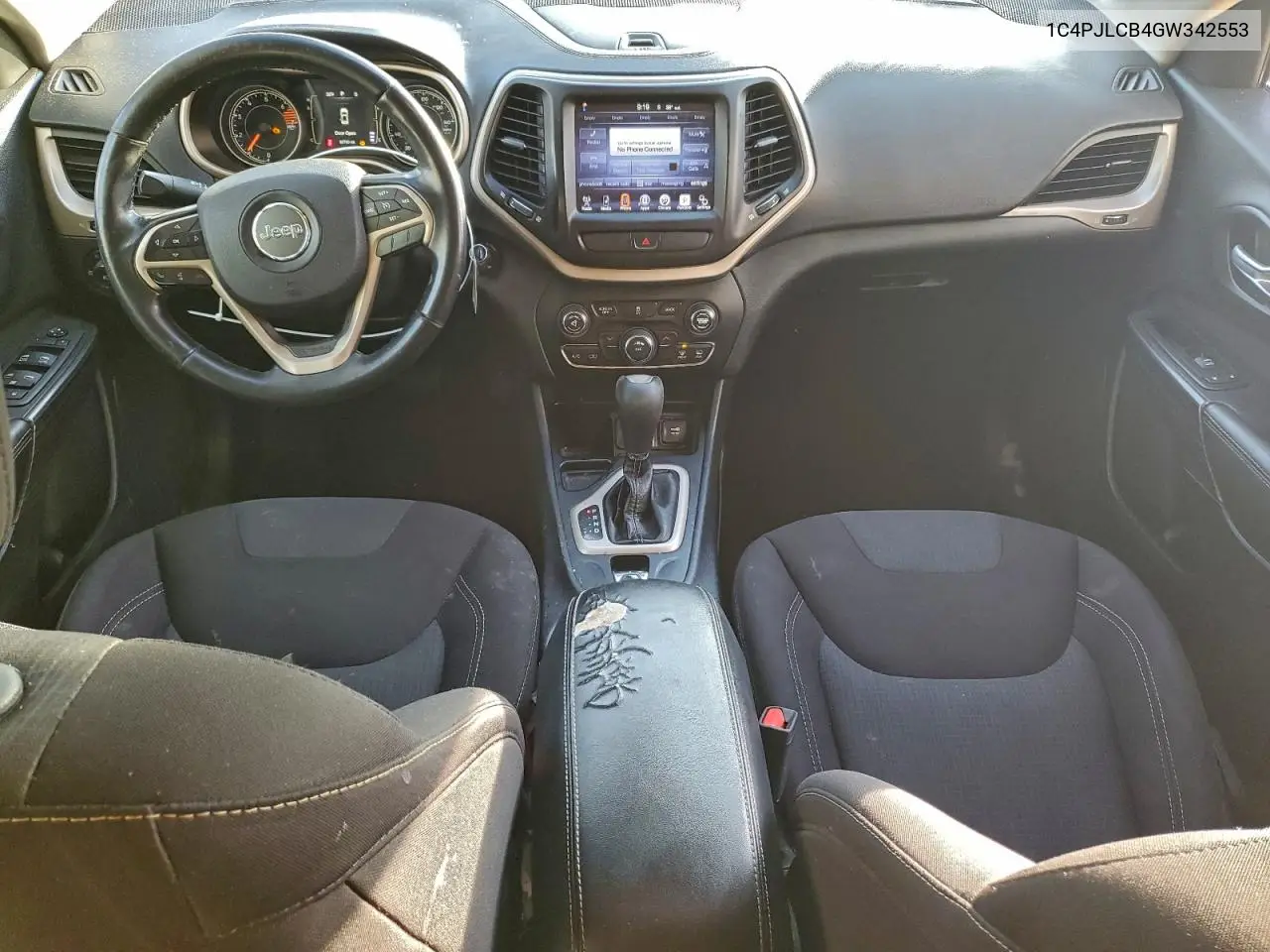1C4PJLCB4GW342553 2016 Jeep Cherokee Latitude