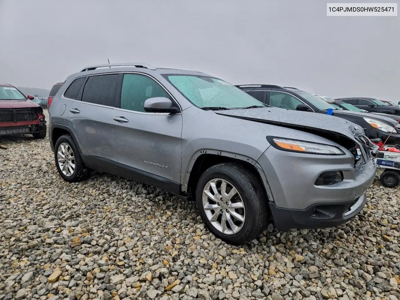 1C4PJMDS0HW525471 2017 Jeep Cherokee Limited