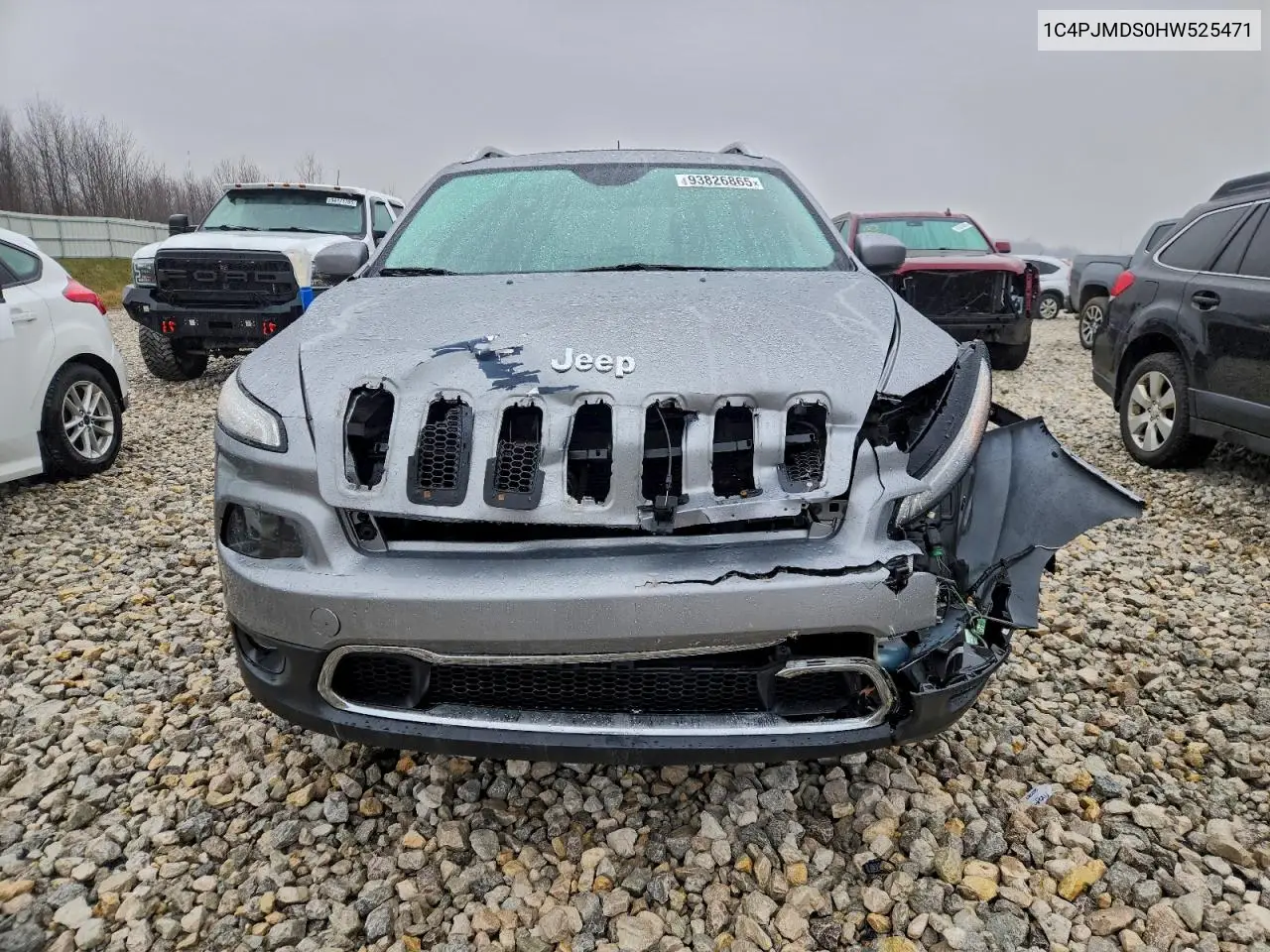 1C4PJMDS0HW525471 2017 Jeep Cherokee Limited