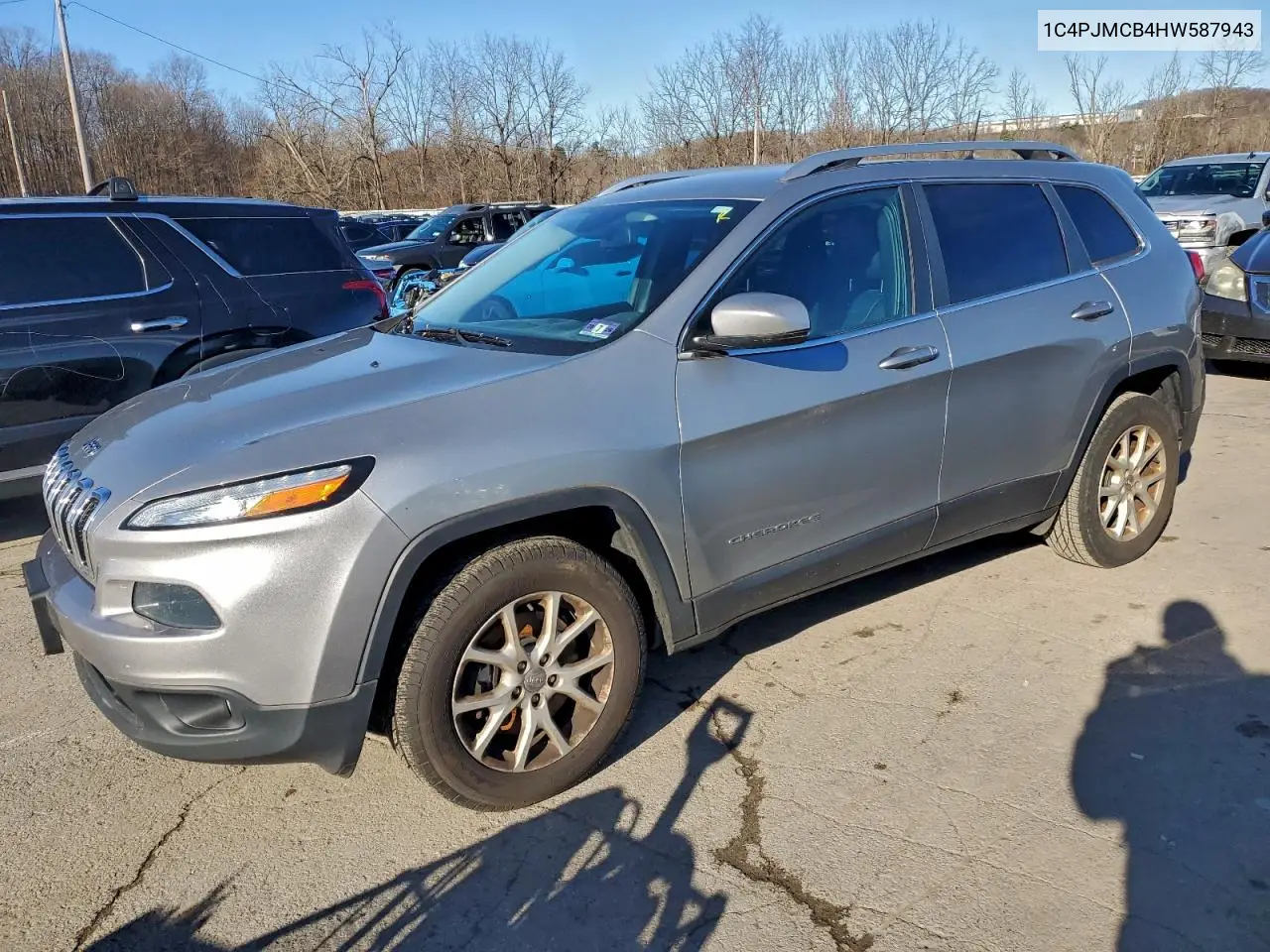 1C4PJMCB4HW587943 2017 Jeep Cherokee Latitude