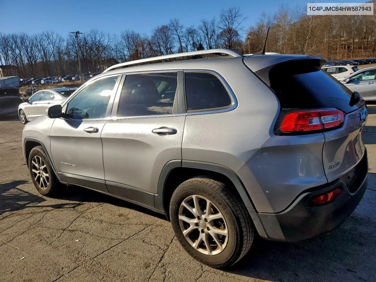 1C4PJMCB4HW587943 2017 Jeep Cherokee Latitude