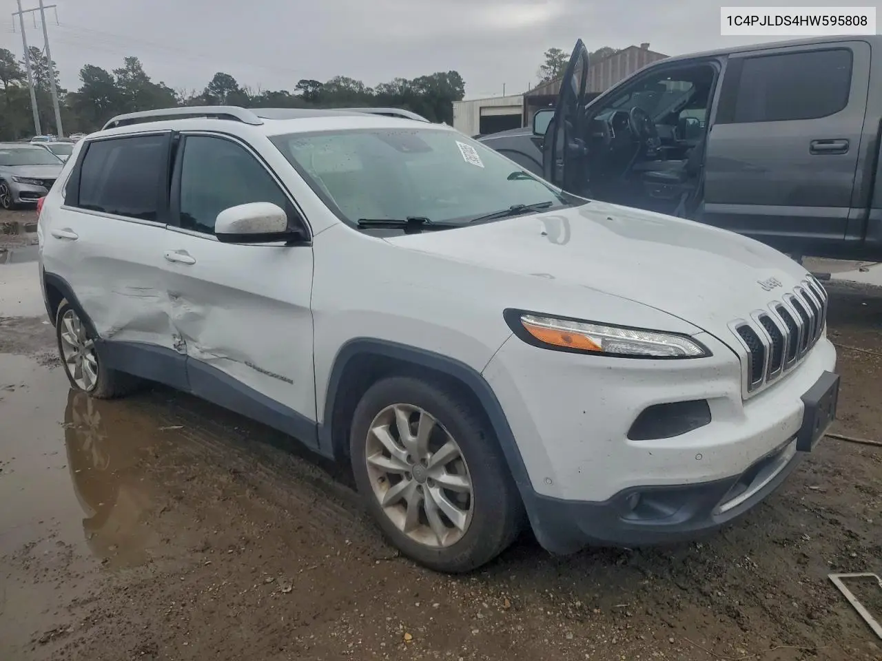 1C4PJLDS4HW595808 2017 Jeep Cherokee Limited