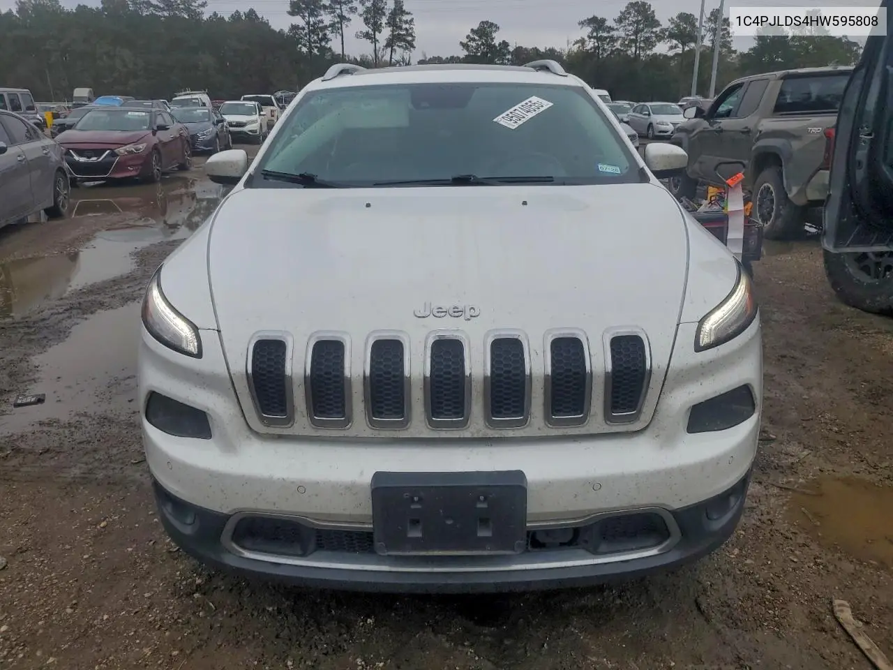 1C4PJLDS4HW595808 2017 Jeep Cherokee Limited