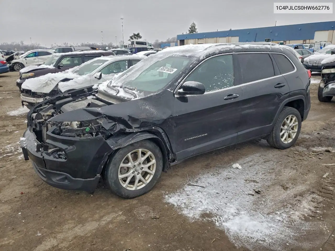 1C4PJLCS0HW662776 2017 Jeep Cherokee Latitude