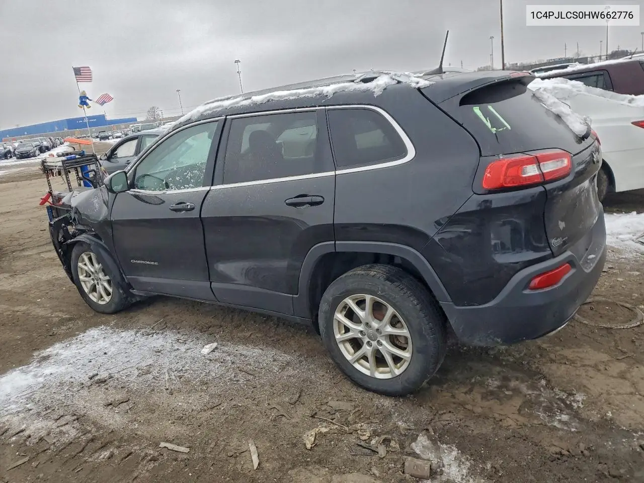 1C4PJLCS0HW662776 2017 Jeep Cherokee Latitude