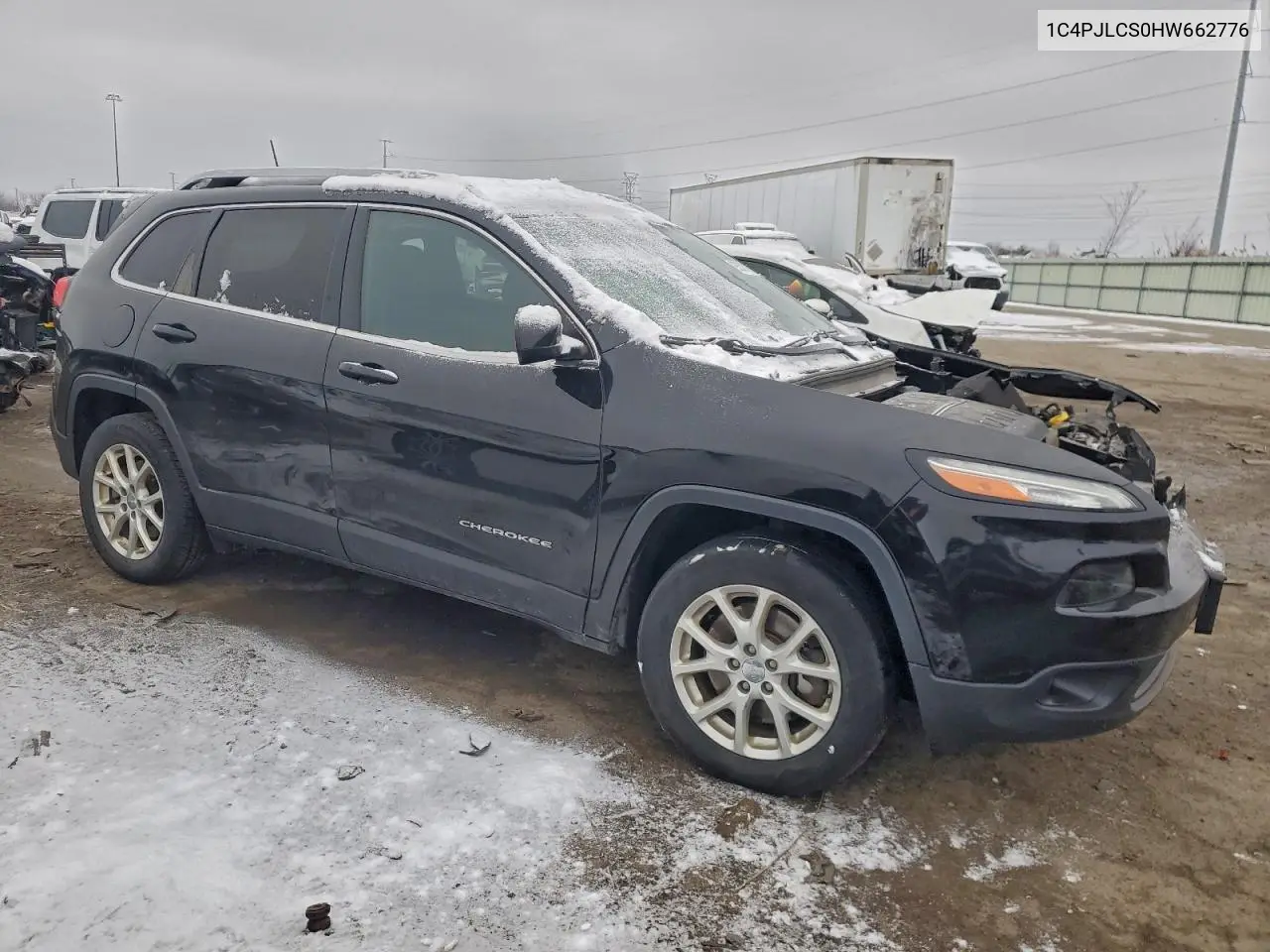 1C4PJLCS0HW662776 2017 Jeep Cherokee Latitude