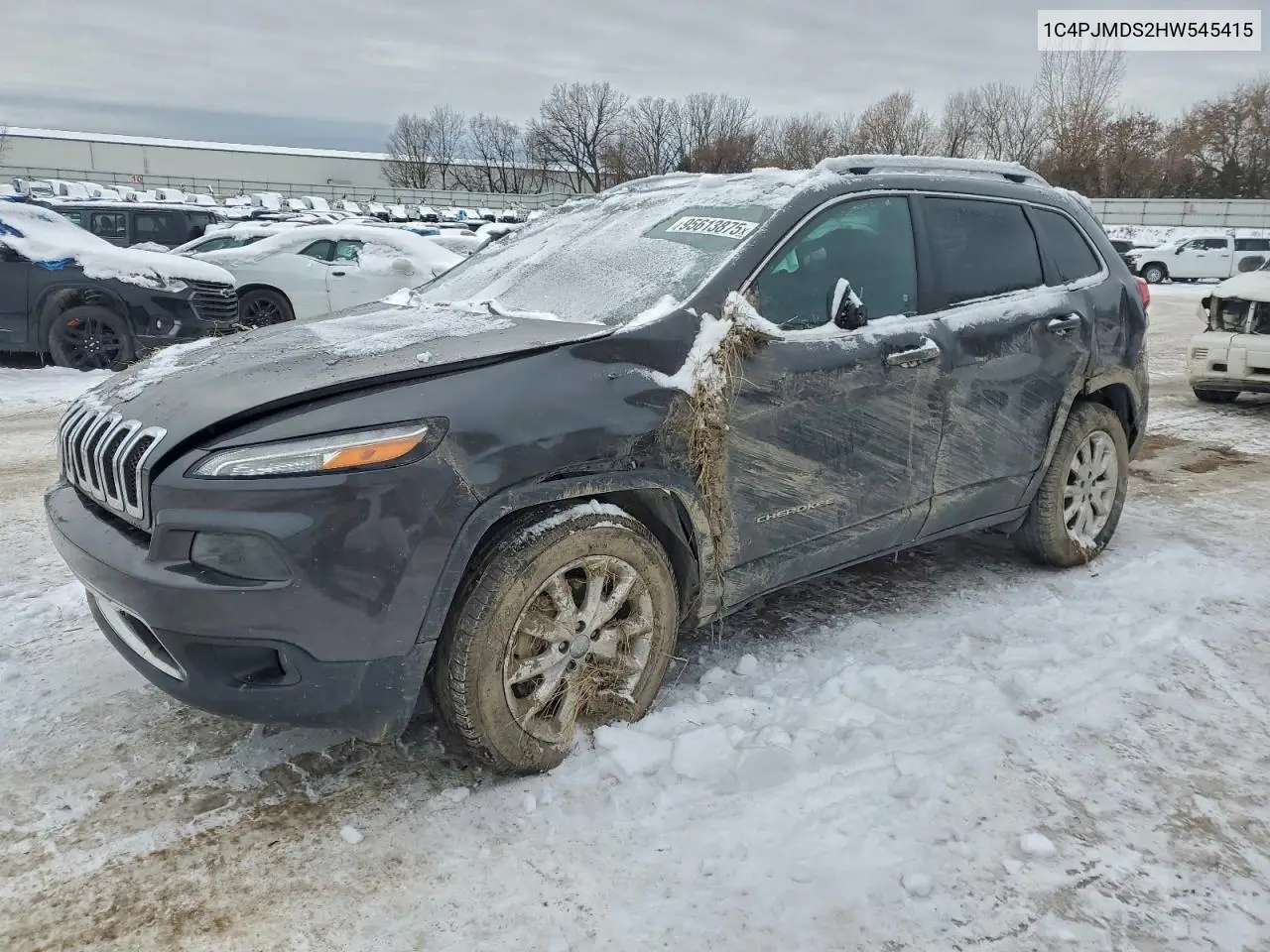 1C4PJMDS2HW545415 2017 Jeep Cherokee Limited
