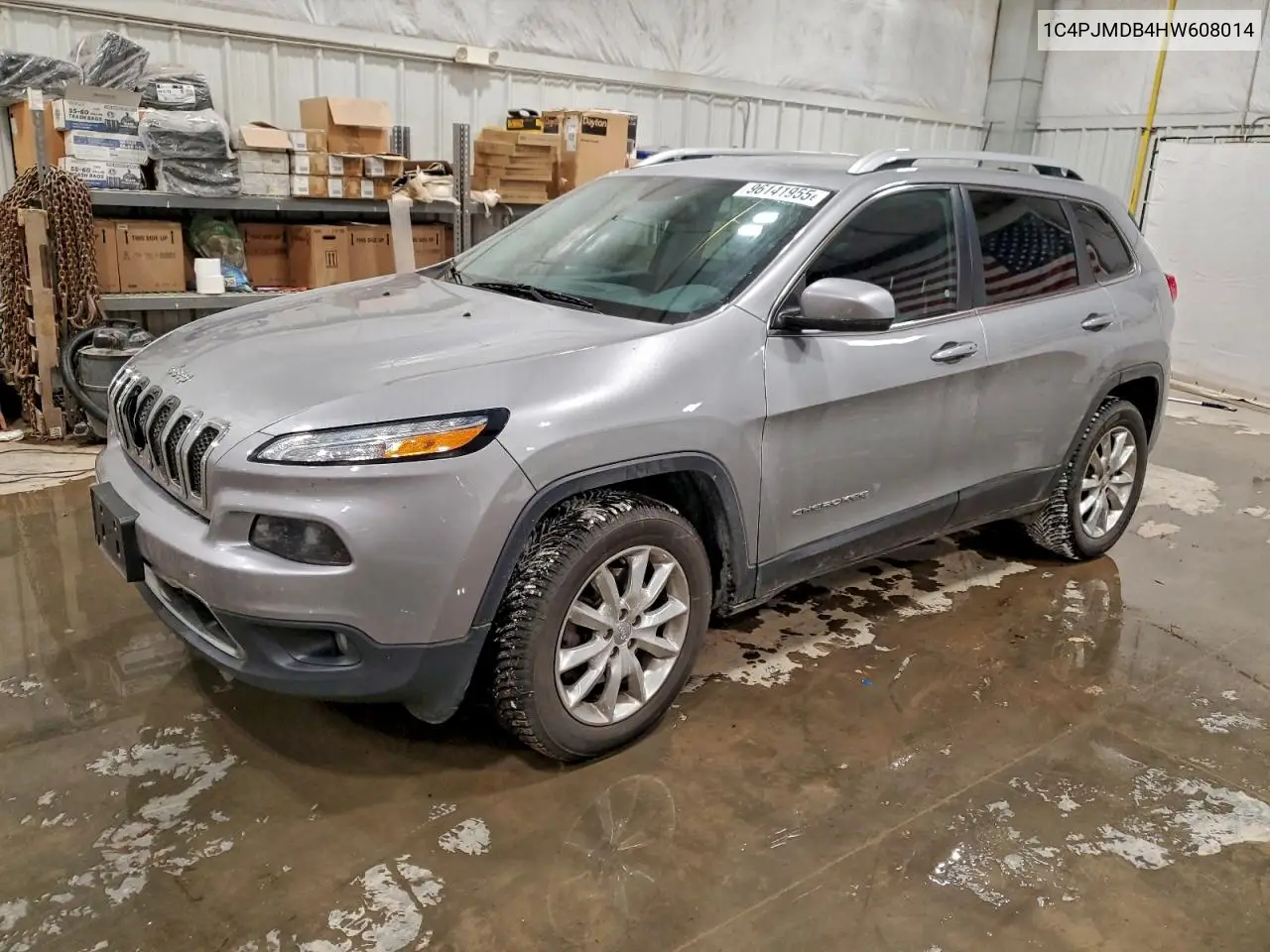 1C4PJMDB4HW608014 2017 Jeep Cherokee Limited