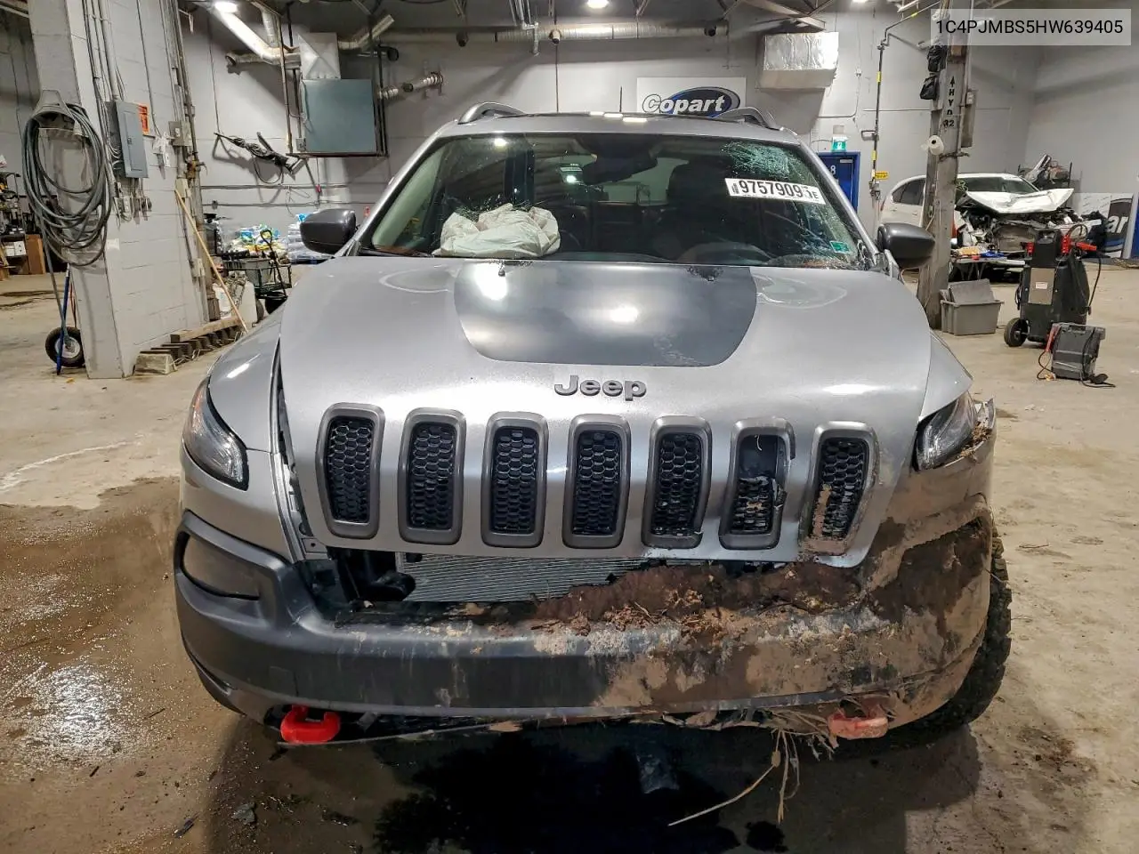 1C4PJMBS5HW639405 2017 Jeep Cherokee Trailhawk