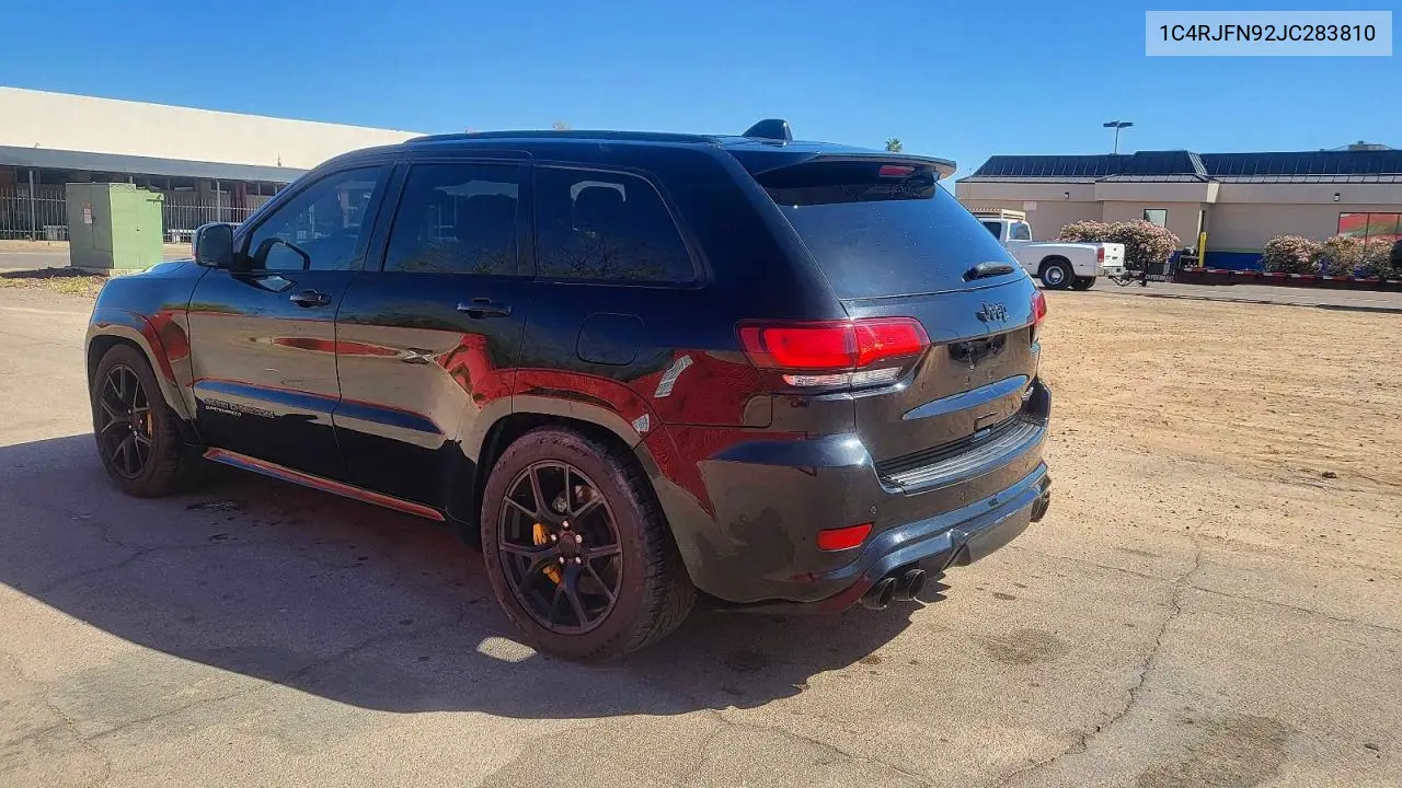 1C4RJFN92JC283810 2018 Jeep Grand Cherokee Trackhawk