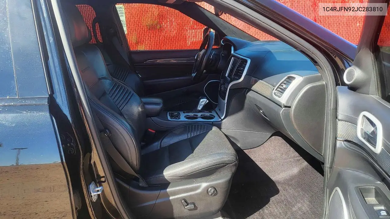 1C4RJFN92JC283810 2018 Jeep Grand Cherokee Trackhawk