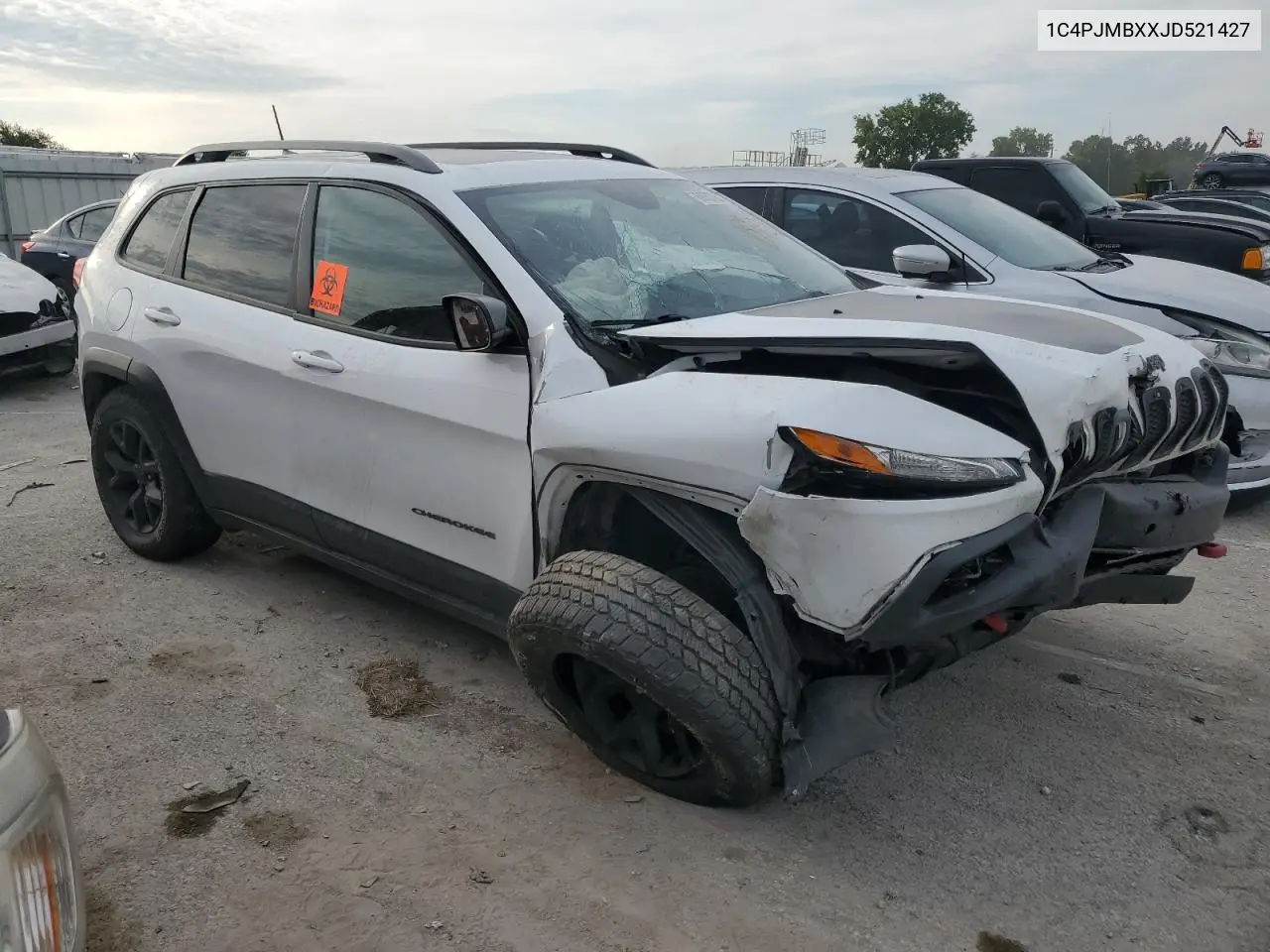 1C4PJMBXXJD521427 2018 Jeep Cherokee Trailhawk