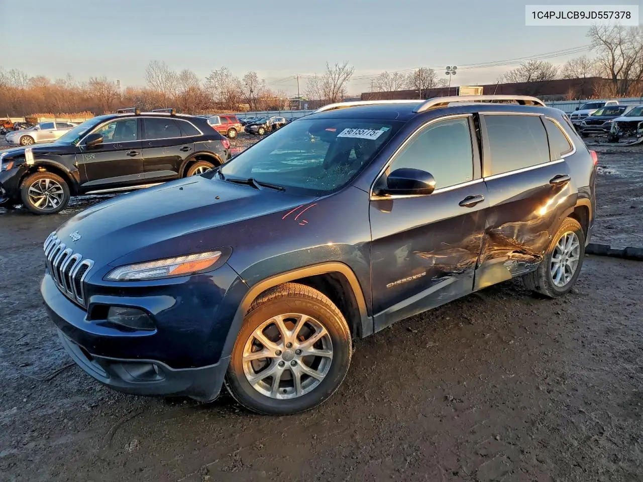 1C4PJLCB9JD557378 2018 Jeep Cherokee Latitude
