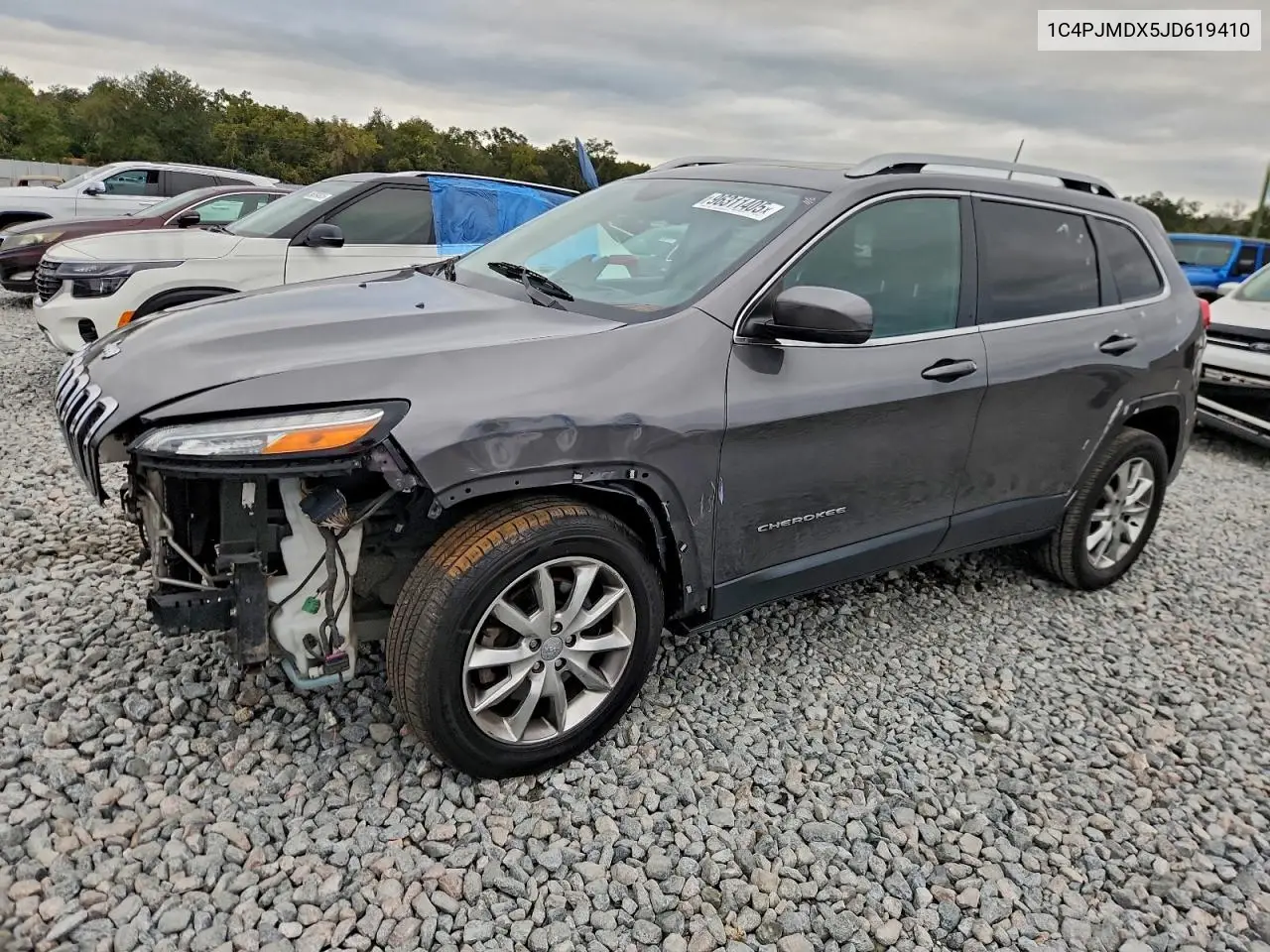 1C4PJMDX5JD619410 2018 Jeep Cherokee Limited