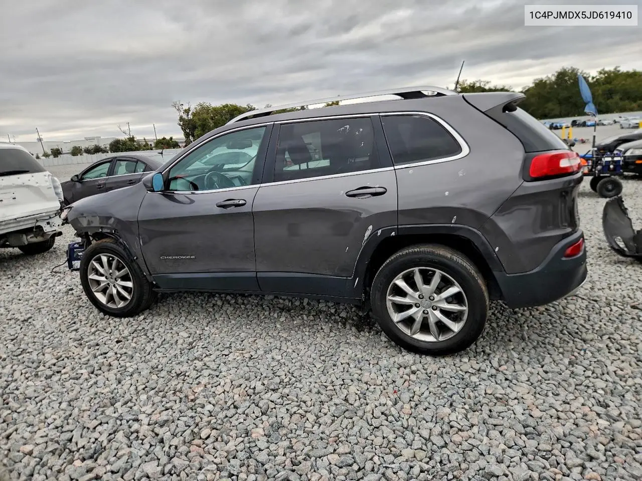 1C4PJMDX5JD619410 2018 Jeep Cherokee Limited
