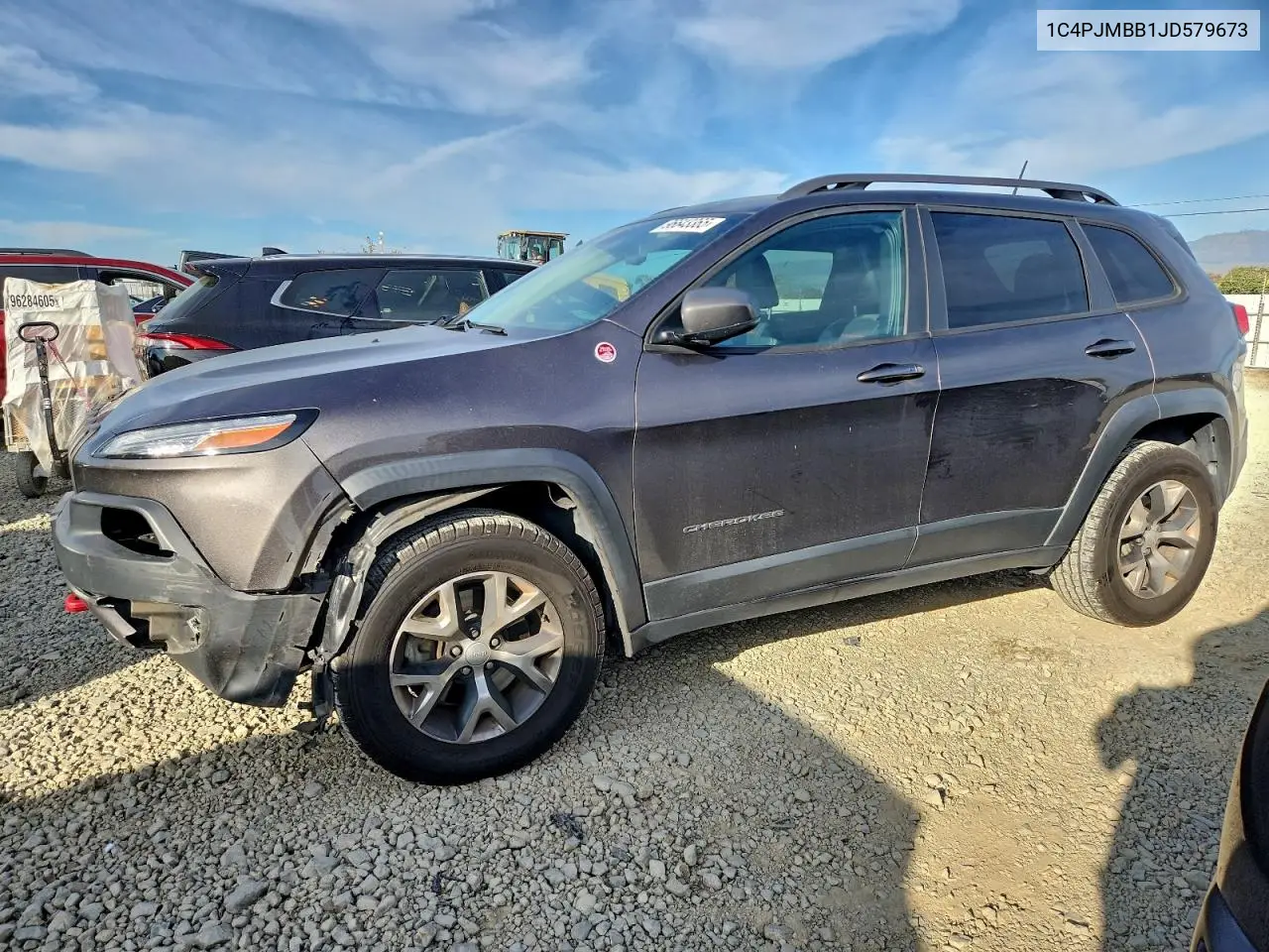 1C4PJMBB1JD579673 2018 Jeep Cherokee Trailhawk