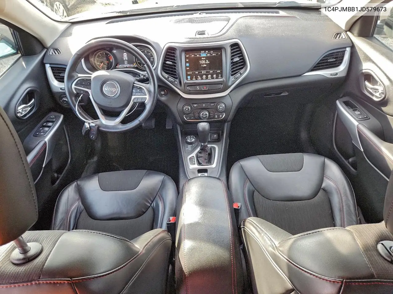 1C4PJMBB1JD579673 2018 Jeep Cherokee Trailhawk