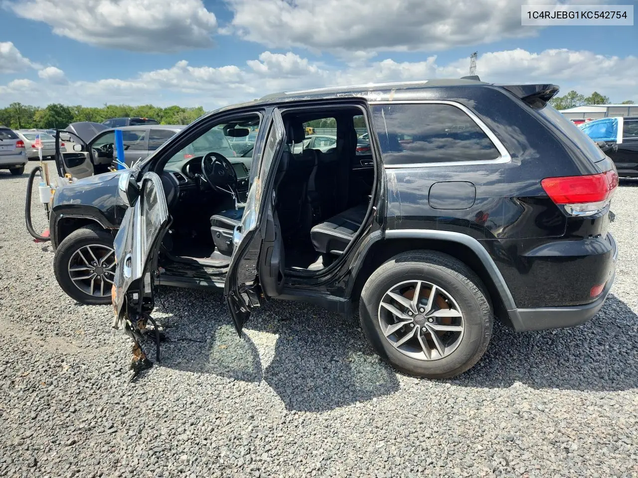 1C4RJEBG1KC542754 2019 Jeep Grand Cherokee Limited