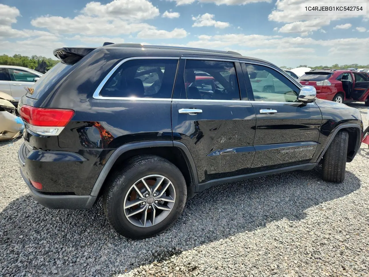 1C4RJEBG1KC542754 2019 Jeep Grand Cherokee Limited