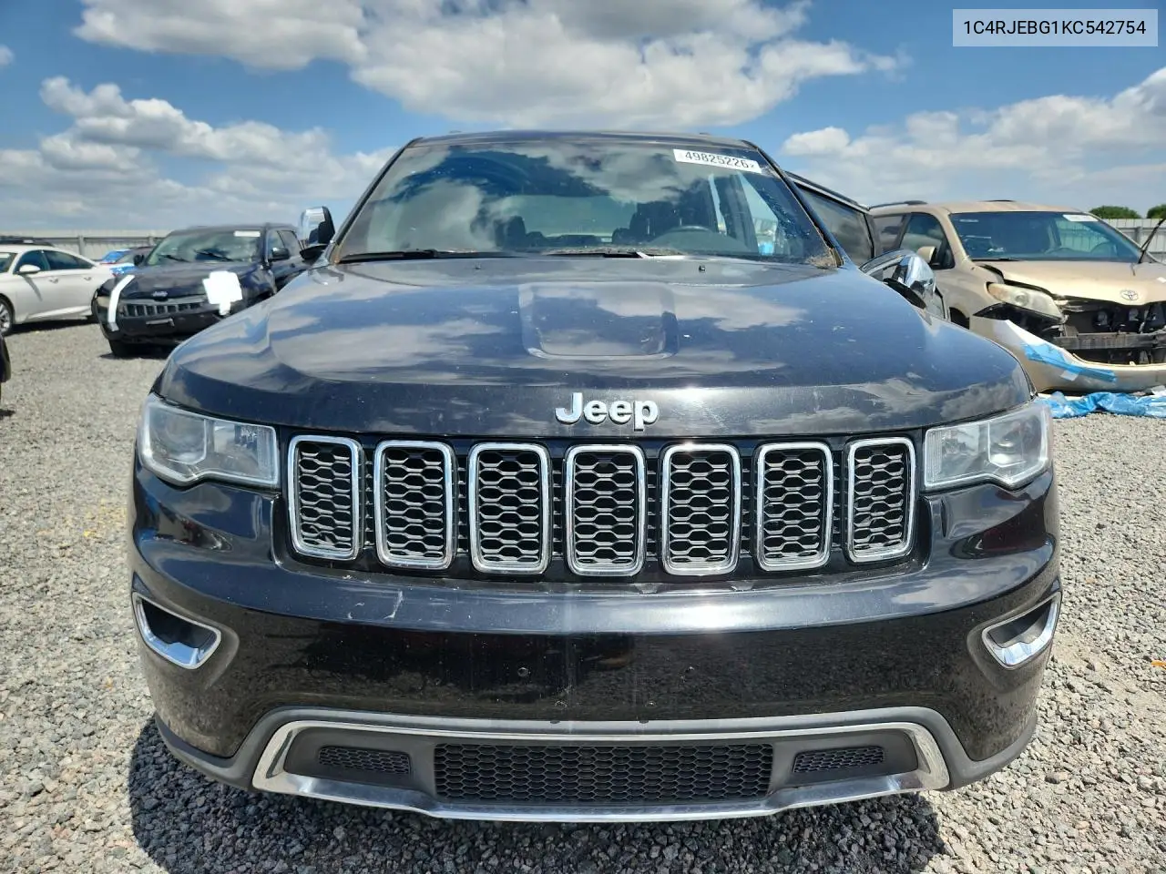 1C4RJEBG1KC542754 2019 Jeep Grand Cherokee Limited