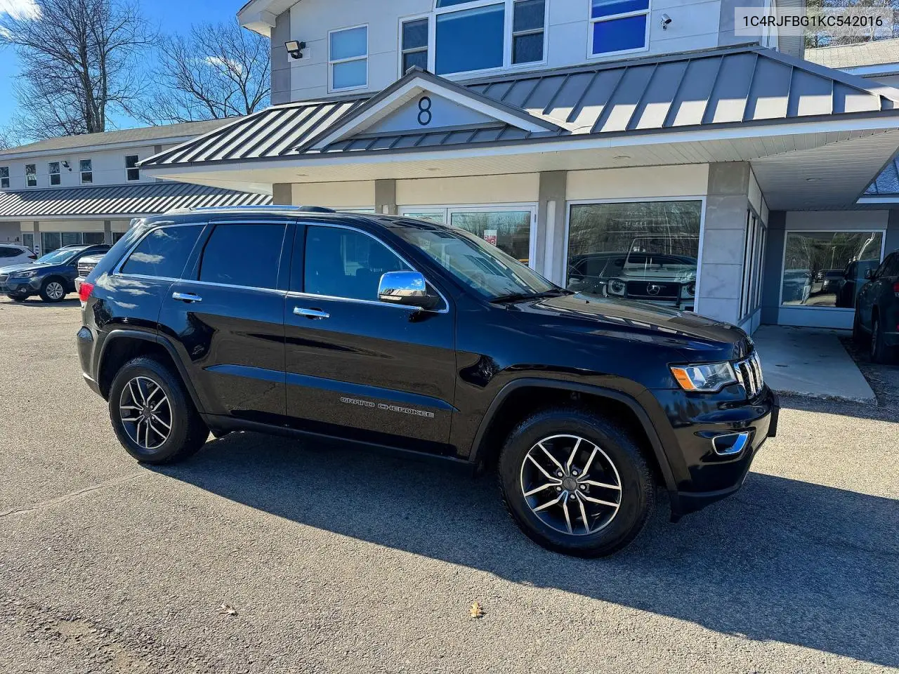1C4RJFBG1KC542016 2019 Jeep Grand Cherokee Limited