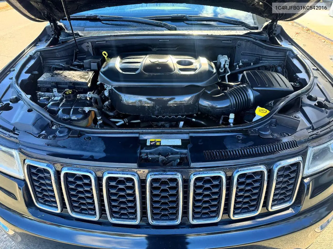 1C4RJFBG1KC542016 2019 Jeep Grand Cherokee Limited