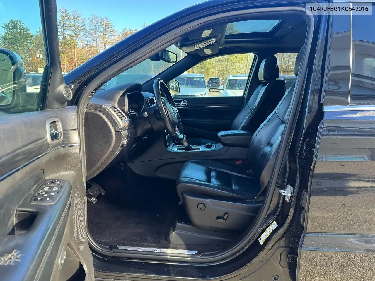 1C4RJFBG1KC542016 2019 Jeep Grand Cherokee Limited