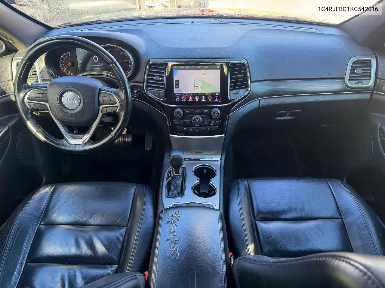 1C4RJFBG1KC542016 2019 Jeep Grand Cherokee Limited
